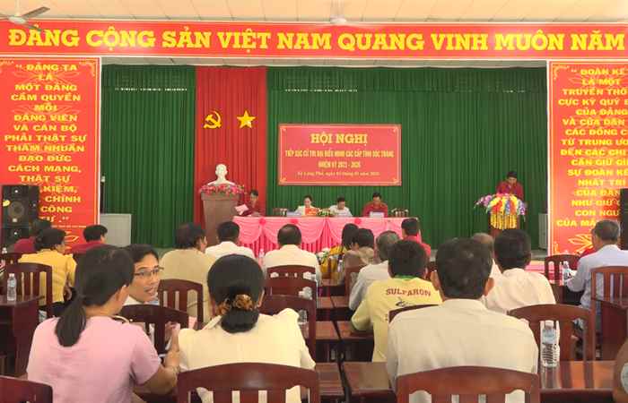 Long Phú: Tổ Đại biểu HĐND tỉnh Sóc Trăng hoàn thành tiếp xúc cử tri 