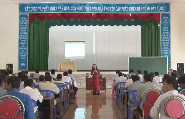 Long Phú đẩy mạnh phong trào "Toàn dân đoàn kết xây dựng đời sống văn hóa" 
 