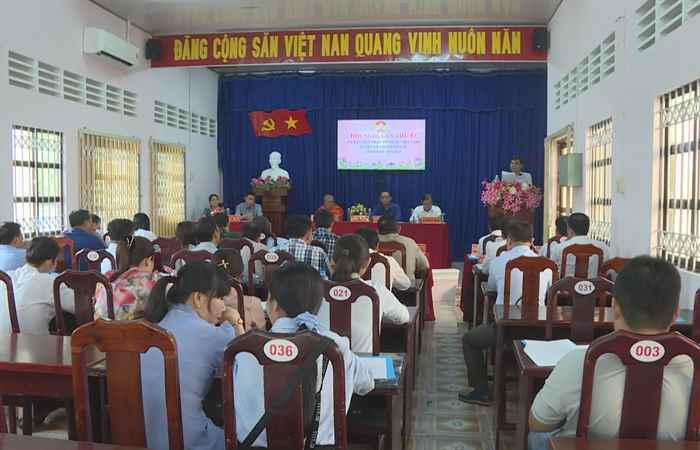 Mặt trận Tổ quốc Việt Nam huyện Kế Sách Hội nghị lần thứ 3