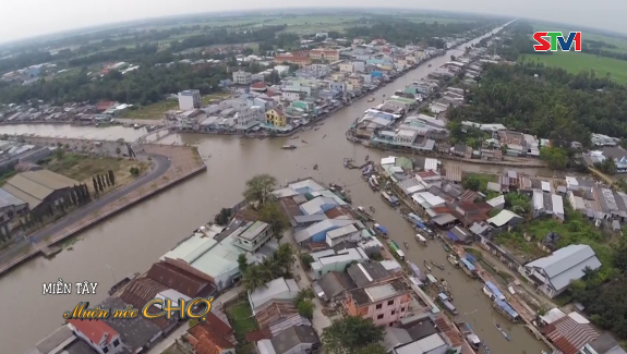 Khám phá miền tây - Nét xưa chợ nổi Ngã Năm 06-07-2016