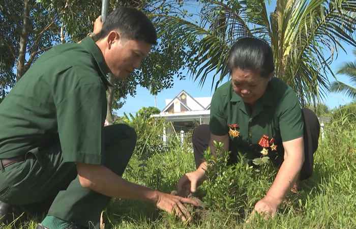 Một công trình Nông thôn mới của Cựu Chiến binh Ngã Năm (02-12-2023)