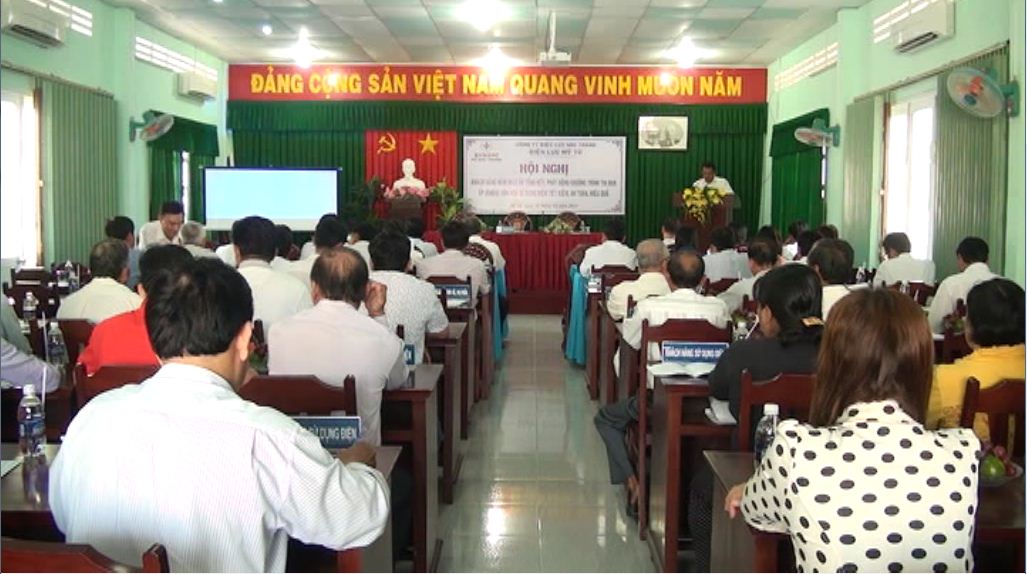 Huyện Mỹ Tú phát động thi đua sử dụng điện tiết kiệm năm 2017.