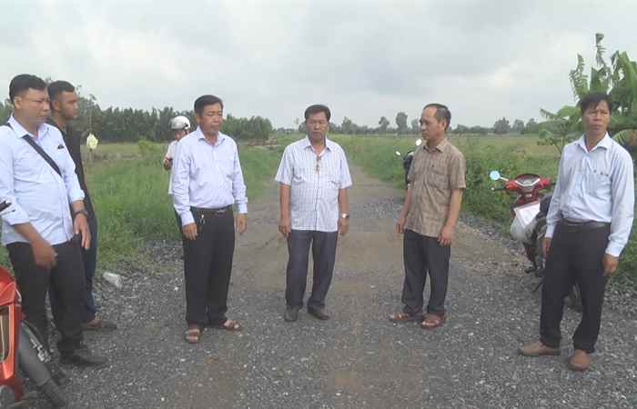 Mỹ Tú: Khảo sát các công trình trọng điểm trên địa bàn  