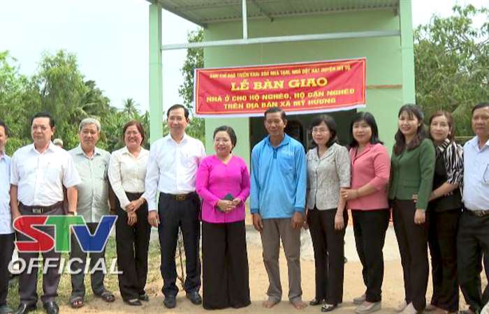 Mỹ Tú: Chung tay xoá nhà tạm, nhà dột nát