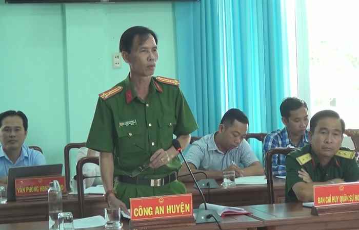 Mỹ Tú họp thành viên UBND mở rộng tháng 1-2023
