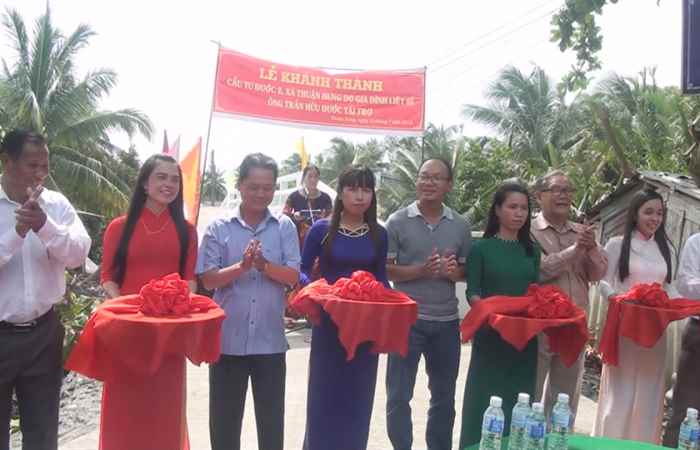 Mỹ Tú khánh thành cầu Tư Đước 2 