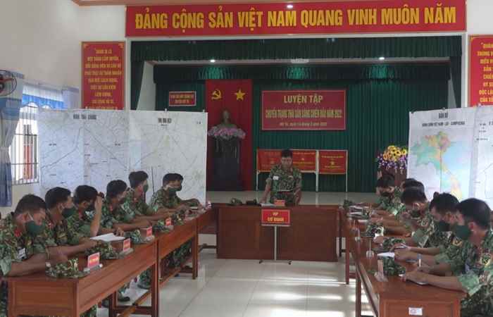 Mỹ Tú: Luyện tập chuyển trạng thái sẵn sàng chiến đấu năm 2022 cho cán bộ, chiến sĩ    