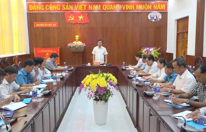 Mỹ Tú quyết tâm hoàn thành bàn giao mặt bằng Dự án cao tốc trước ngày 2-9