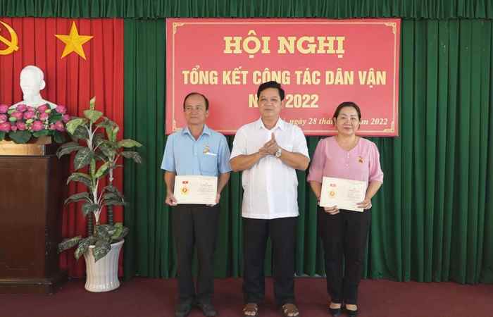 Ban Dân vận huyện Mỹ Tú triển khai nhiệm vụ năm 2023
