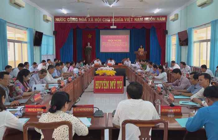 Huyện Mỹ Tú triển khai Nghị quyết năm 2023 của Huyện ủy, HĐND huyện 