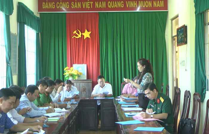 HĐND huyện Mỹ Xuyên giám sát công tác đảm bảo an ninh chính trị, trật tự an toàn xã hội; kết quả thực hiện phong trào "Toàn dân bảo vệ an ninh tổ quốc"