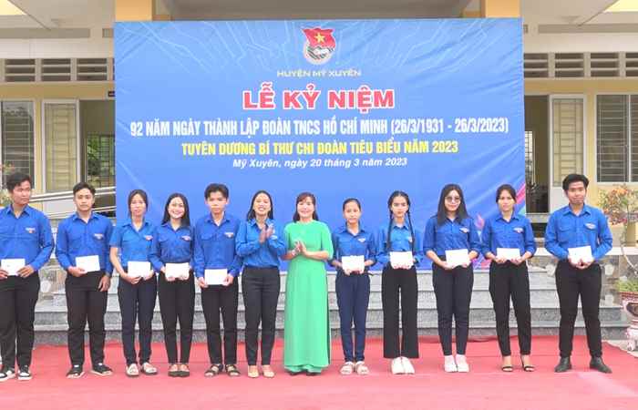 Mỹ Xuyên kỷ niệm 92 năm Ngày thành lập Đoàn Thanh niên cộng sản Hồ Chí Minh