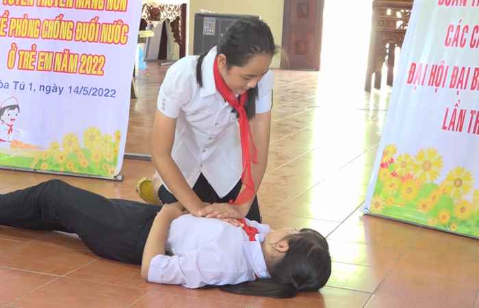 Mỹ Xuyên tuyên truyền phòng, chống đuối nước ở trẻ em