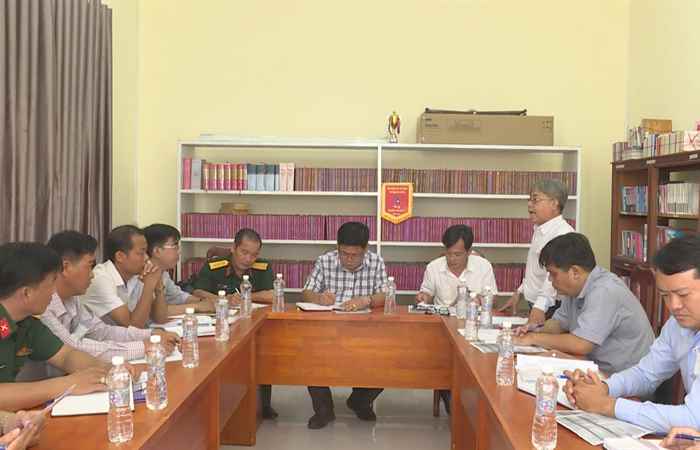  Đoàn khảo sát Di tích lịch sử văn hoá cấp tỉnh khảo sát trên địa bàn huyện Mỹ Xuyên