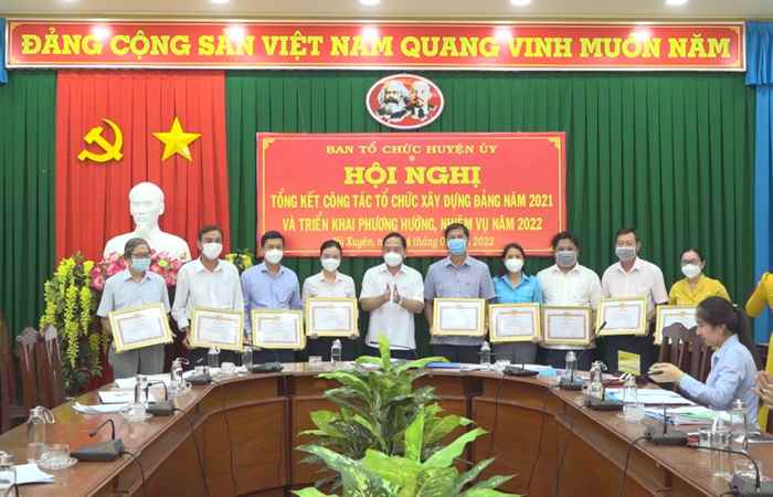 Mỹ Xuyên triển khai công tác Tổ chức xây dựng Đảng năm 2022