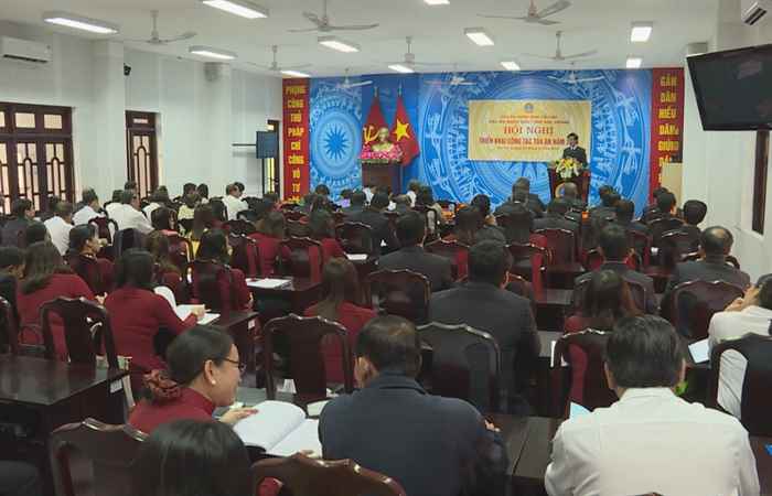 Năm 2018, Tòa án Nhân dân hai cấp tỉnh Sóc Trăng thụ lý 8.157 vụ việc 