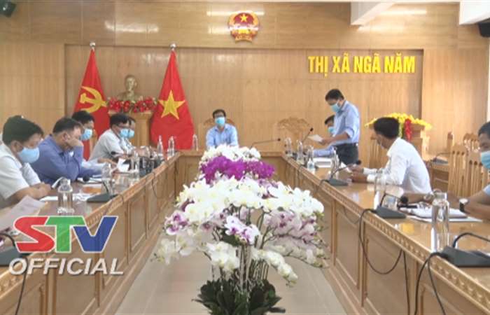 Ngã Năm chuẩn bị công tác thi Tốt nghiệp THPT năm 2021