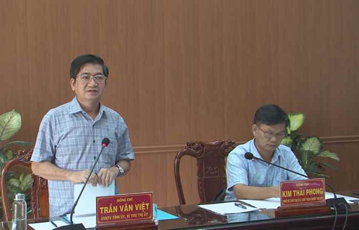 Ngã Năm: Họp Ban Chỉ đạo phòng, chống dịch COVID-19