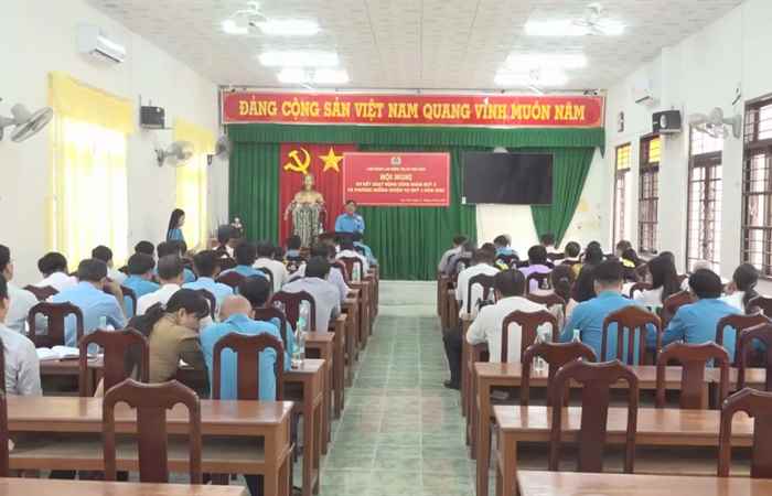 Ngã Năm: LĐLĐ sơ kết hoạt động Công đoàn quý III năm 2022