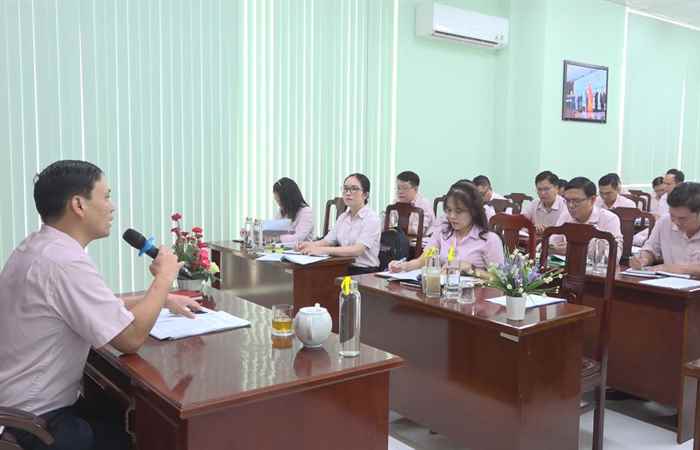 Ngân hàng CSXH tỉnh Sóc Trăng sơ kết nhiệm vụ 7 tháng của năm 2022