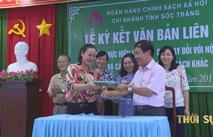 Ngân hàng Chính sách xã hội ký kết văn bản liên tịch 