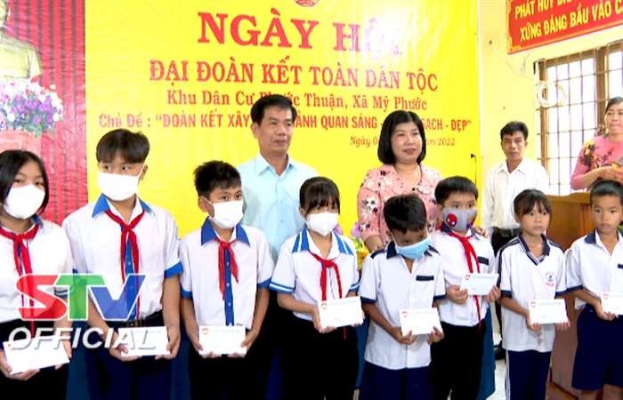 Ngày hội Đại đoàn kết toàn Dân tộc ở Khu dân cư ấp Phước Thuận