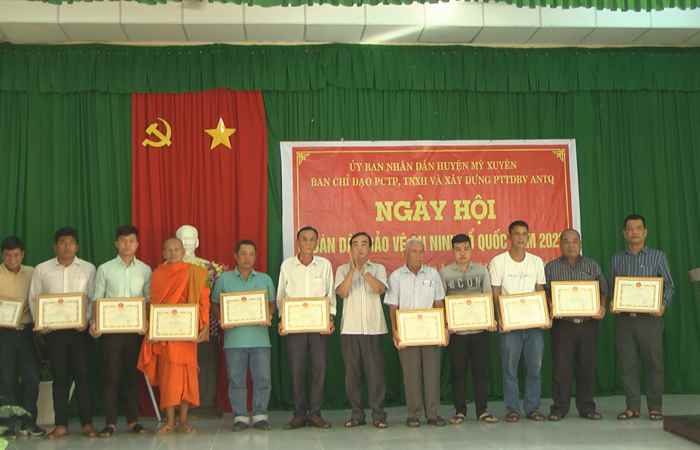 Mỹ Xuyên: Ngày hội toàn dân bảo vệ an ninh Tổ quốc năm 2023  