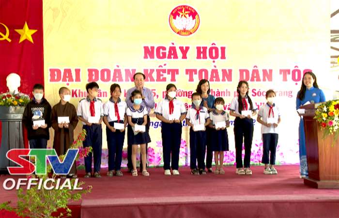Ngày hội “Đại đoàn kết toàn Dân tộc” năm 2022 tại khu dân cư khóm 5, phường 2, TP. Sóc Trăng
