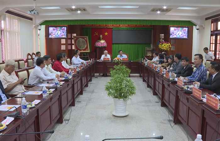 Nguyên Chủ tịch nước Trương Tấn Sang thăm và làm việc với tỉnh Sóc Trăng