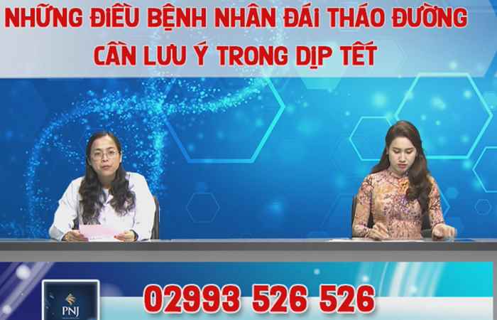 Chương trình toạ đàm: Những điều bệnh nhân đái tháo đường cần lưu ý trong dịp Tết (06-01-2023)