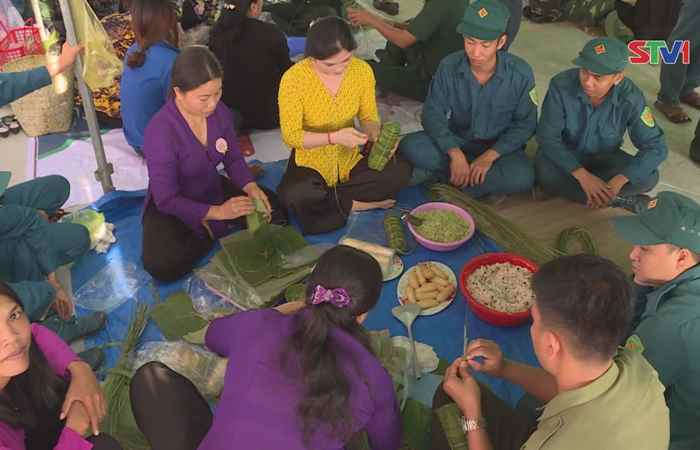 Những hoạt động nghĩa tình “ Tết quân - dân”  tại xã Ba Trinh huyện Kế Sách