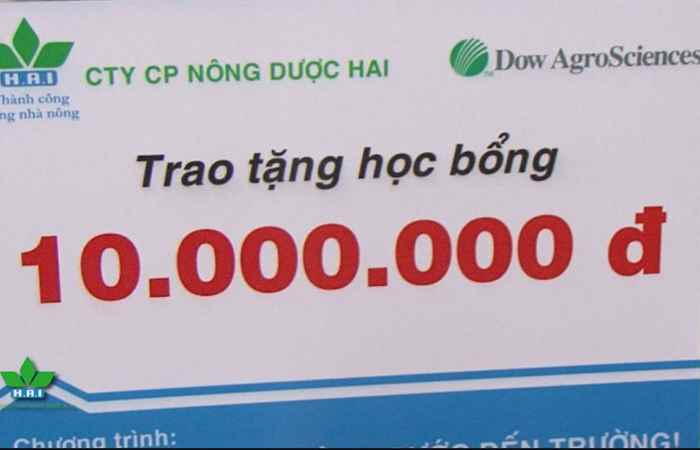 Nông dược HAI Nâng bước đến trường 30-05-2017