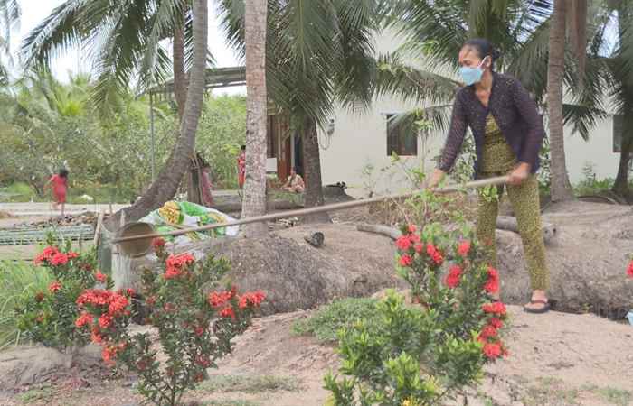Châu khánh chuẩn bị về đích xã Nông thôn mới (27-02-2022)