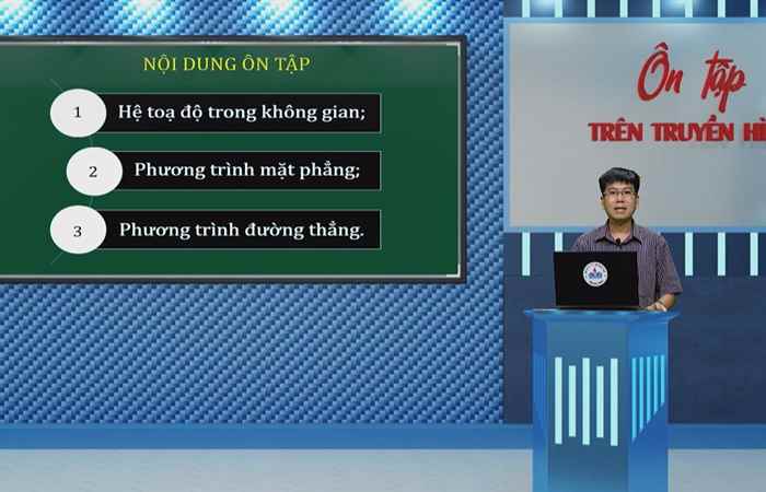 Môn Toán lớp 12 I Chủ đề: Ôn tập phương pháp tọa độ trong không gian