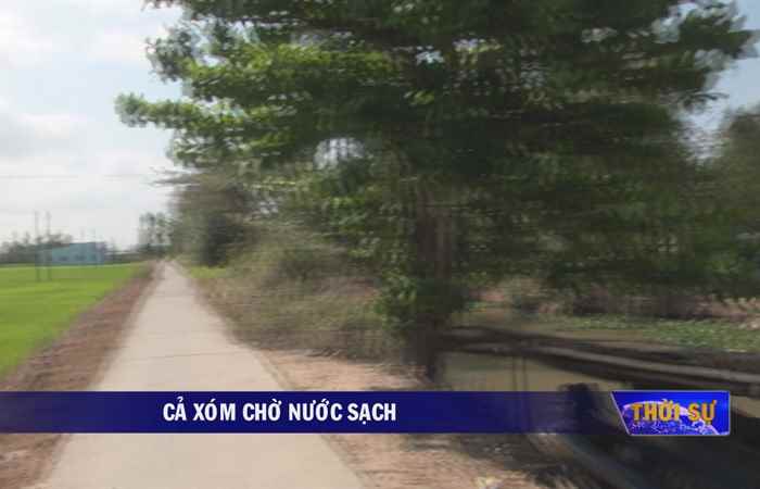 Ống kính Phóng viên - Cả Xóm Chờ Nước Sạch