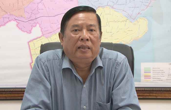 Ông Lương Minh Quyết, Giám đốc Sở NN&PTNN Sóc Trăng thông tin về những giải pháp ứng phó dịch tả heo Châu Phi 