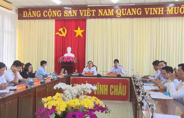 Vĩnh Châu: Giải phóng mặt bằng Tuyến đường trục phát triển kinh tế Đông - Tây