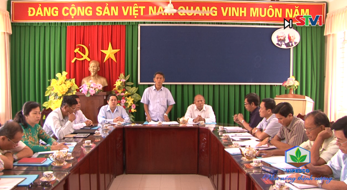 Lãnh đạo HĐND tỉnh Sóc Trăng làm việc  với ban biên soạn chương trình đào tạo bồi dưỡng giáo viên dạy tiếng Pali và chương trình Pali sơ cấp