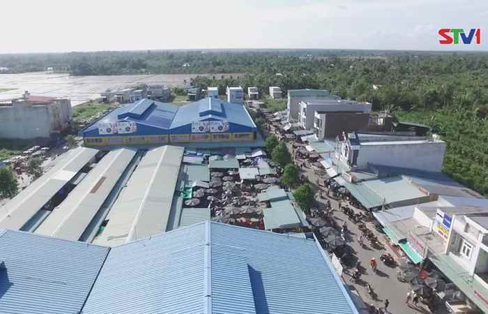 Phát triển chợ, khu nhà ở thương mại trên địa bàn huyện Kế Sách