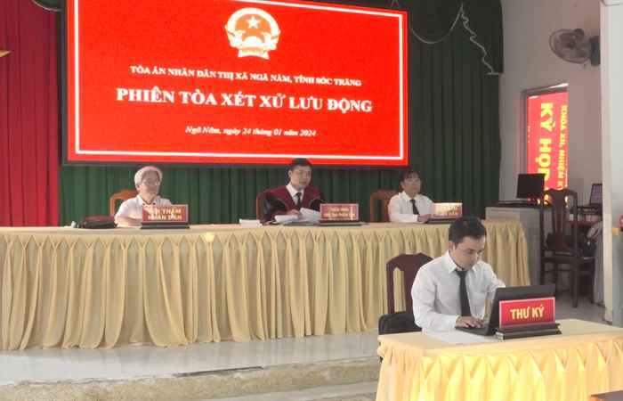 Phiên tòa xét xử lưu động vụ án hủy hoại nguồn lợi thủy sản
