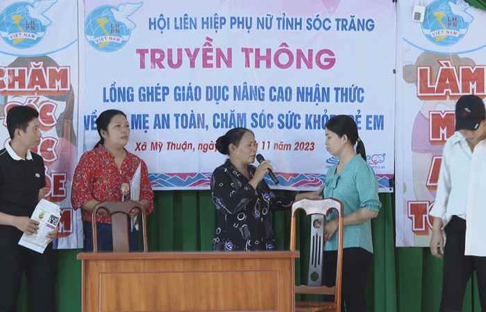 Làm mẹ an toàn và chăm sóc sức khỏe trẻ em (09-11-2023)