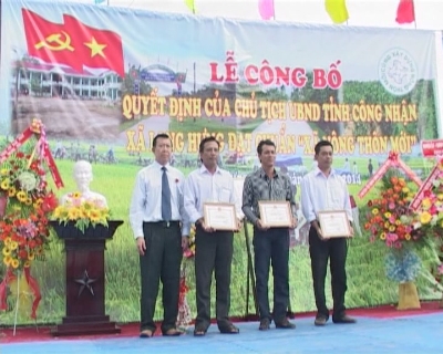 Phóng sự- Đảng bộ huyện Mỹ Tú thực hiện thắng lợi Nghị quyết đại hội X (2010- 2015)