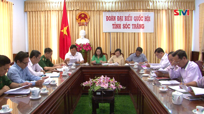 Đoàn ĐBQH tỉnh Sóc Trăng họp triển khai Quyết định thành lập Đoàn Giám sát