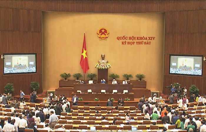 Quốc hội tiến hành lấy phiếu tín nhiệm các chức danh và thảo luận 2 Luật