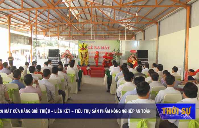 Ra mắt cửa hàng giới thiệu - liên kết - tiêu thụ sản phẩm nông nghiệp an toàn