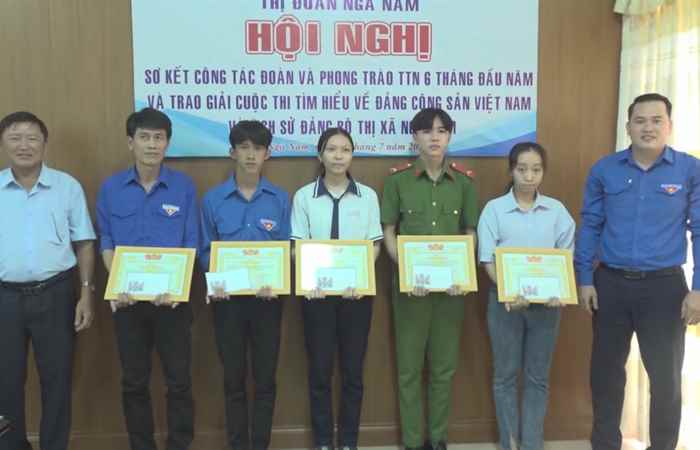 Ngã Năm: Đoàn Thanh niên sơ kết công tác Đoàn và phong trào Thanh -Thiếu nhi 6 tháng đầu năm 2023 