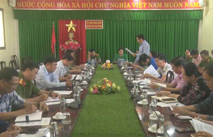 Cù Lao Dung: UBND huyện sơ kết tình hình, tiến độ triển khai thực hiện Đề án 06 