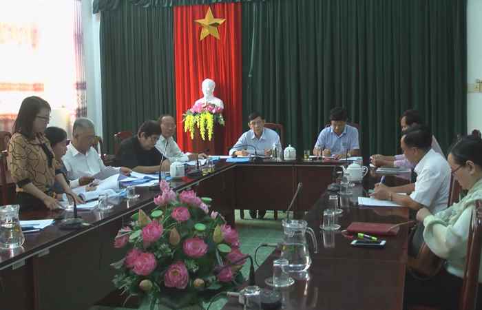 Sở Khoa học và Công nghệ khảo sát tại thị xã Vĩnh Châu