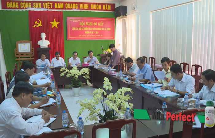Sở Nội vụ sơ kết công tác chuẩn bị bầu cử Trưởng, Phó Ban nhân dân ấp nhiệm kỳ 2017 – 2019 
