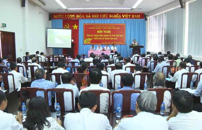 Sở Nông nghiệp & Phát Triển Nông thôn  Sóc Trăng triển khai kế hoạch năm 2019